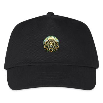 Leo Lion - Kids’ Baseball Cap - black - Front