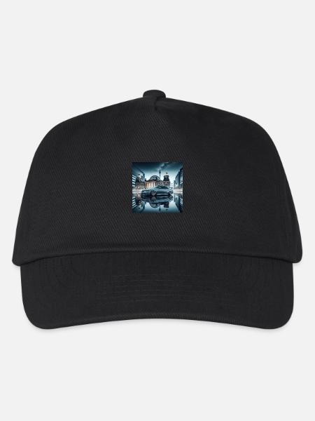 Auto - Kinder Basecap - Schwarz