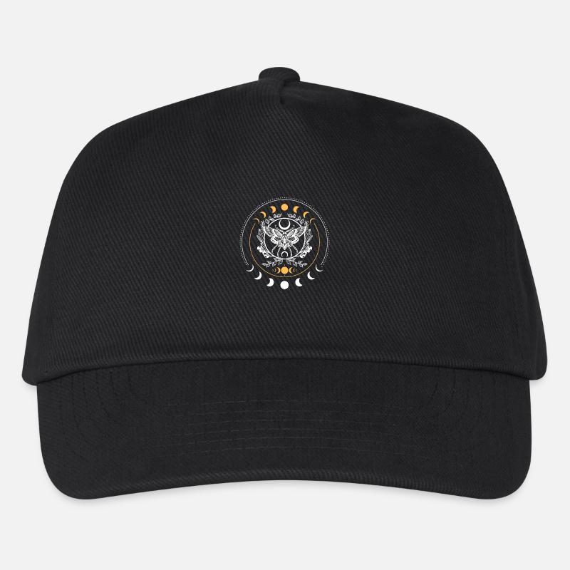 Magic Moth - Kids’ Baseball Cap - black