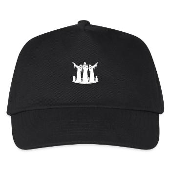 Creepy Dabbing Zombies in the Cemetery - Kids’ Baseball Cap - black - Front