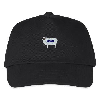Wales Sheep - Kids’ Baseball Cap - black - Front