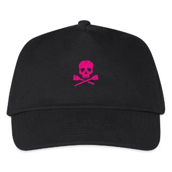 Rameur Paddle Skull Kayak - Casquette de baseball Enfant - noir - Devant
