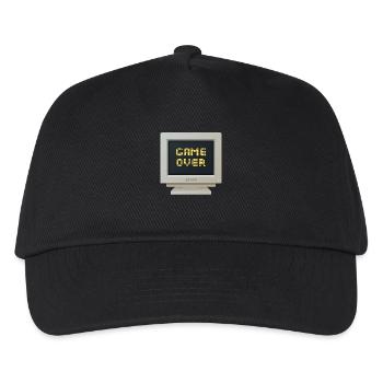 CRT-Design - Das Spiel ist vorbei - Kinder Basecap - Schwarz - Vorne