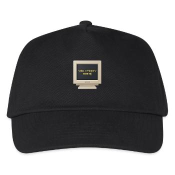 CRT Design - Du löffeliger Barde= - Kinder Basecap - Schwarz - Vorne