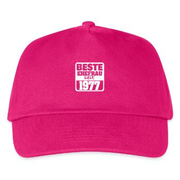 Woman 1977 - Kids’ Baseball Cap - fuchsia - Front