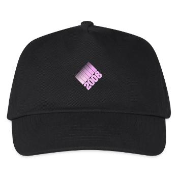 2008 - Kinder Basecap - Schwarz - Vorne