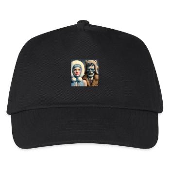 froid! - Casquette de baseball Enfant - noir - Devant