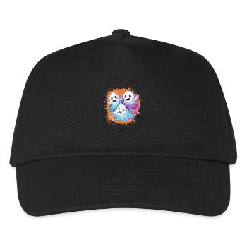Geister Team - Kinder Basecap - Schwarz - Vorne