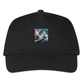 Meditating spirit - Kinder Basecap - Schwarz - Vorne