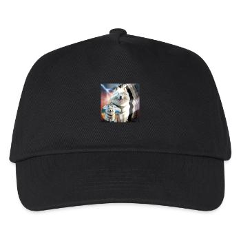 Samojedenliebe - Kinder Basecap - Schwarz - Vorne