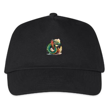 Kukulcán - Kids’ Baseball Cap - black - Front