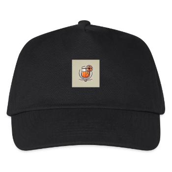 Summer Drink - Kinder Basecap - Schwarz - Vorne