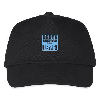 1975 - Kinder Basecap - Schwarz - Vorne