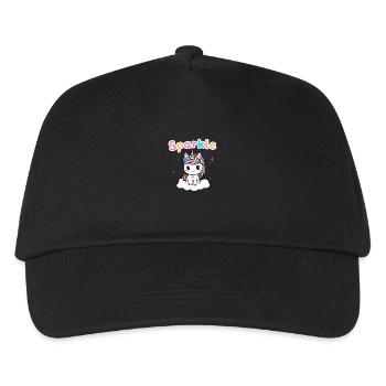 Sparkle Unicorn Magic for Dreamers and Believers - Kids’ Baseball Cap - black - Front