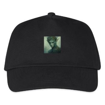 Elfe - Casquette de baseball Enfant - noir - Devant