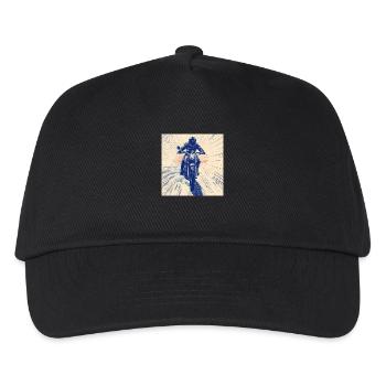 Motocyclette - Casquette de baseball Enfant - noir - Devant
