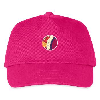 Berry Smoothie Bowl - Kids’ Baseball Cap - fuchsia - Front