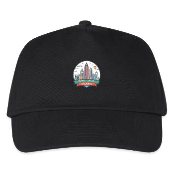 Atlanta Georgia USA - Kinder Basecap - Schwarz - Vorne