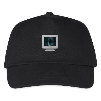 CRT-Design - Geistermädchen 3 - Kinder Basecap - Schwarz - Vorne