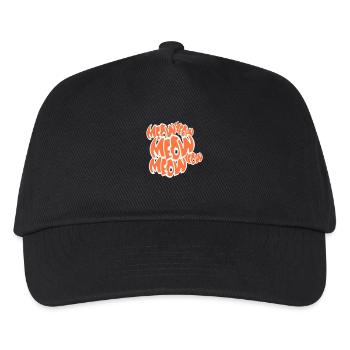 Many Meow Cat Meows Meow Letters Text Quote - Kids’ Baseball Cap - black - Front