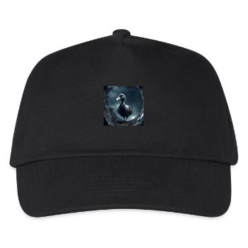 Dodo surréaliste dans un brouillard mystique - Casquette de baseball Enfant - noir - Devant