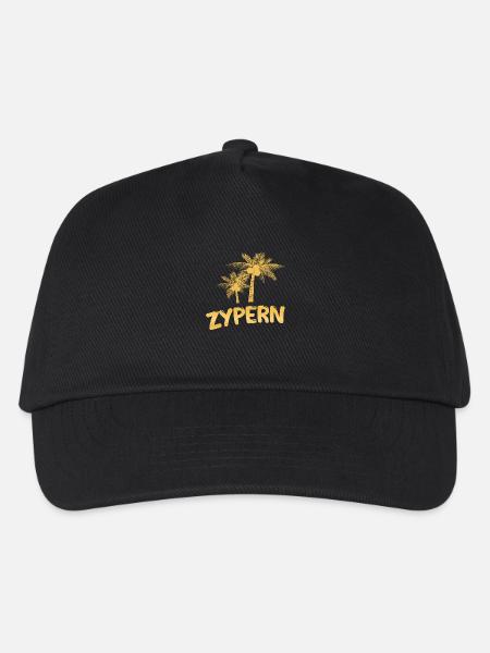 Zypern Zypern - Kinder Basecap - Schwarz