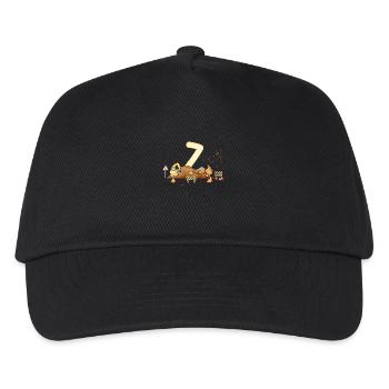 7th Anniversary Construction Site - Kids’ Baseball Cap - black - Front