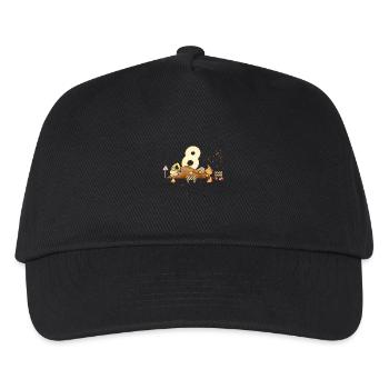 8th Anniversary Construction Site - Kids’ Baseball Cap - black - Front