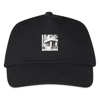 Haus Laden Manga - Kinder Basecap - Schwarz - Vorne