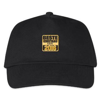 2016 - Kids’ Baseball Cap - black - Front