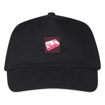 Kids from the 90s - dot red dot - Kinder Basecap - Schwarz - Vorne