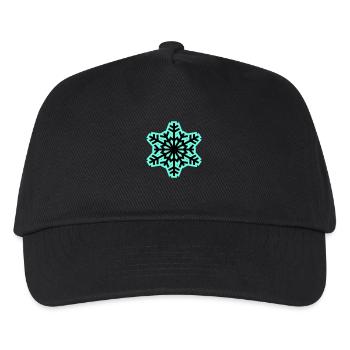 snow frost - Kinder Basecap - Schwarz - Vorne