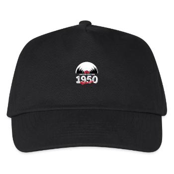 Limitierte Auflage 1950 Klassisches Vinyl - Kinder Basecap - Schwarz - Vorne