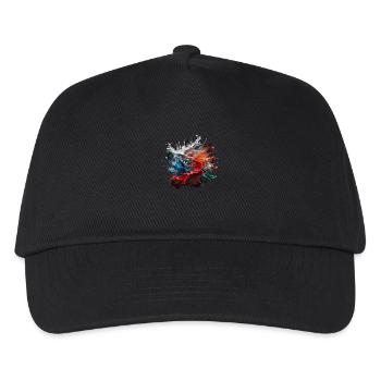 Colours - Kids’ Baseball Cap - black - Front