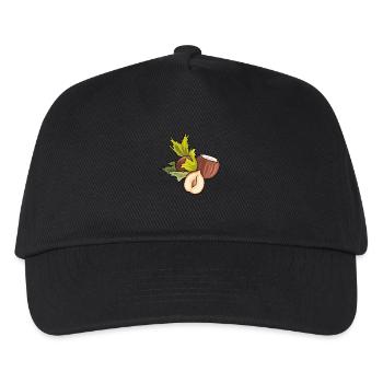 Noisette - Casquette de baseball Enfant - noir - Devant