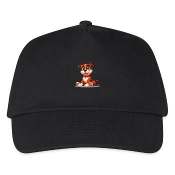 boxer 3 - Casquette de baseball Enfant - noir - Devant