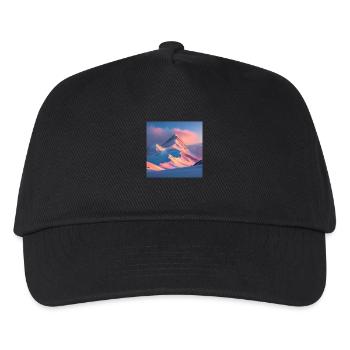 Mountain Range - Kinder Basecap - Schwarz - Vorne