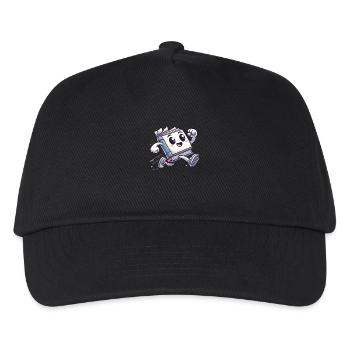 30 Years Flew By Cartoon Book Design - Kids’ Baseball Cap - black - Front