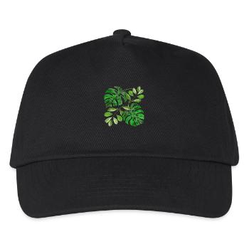 List - Kids’ Baseball Cap - black - Front