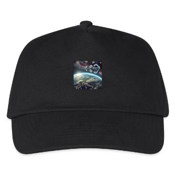Orbiting Innovation - Kids’ Baseball Cap - black - Front