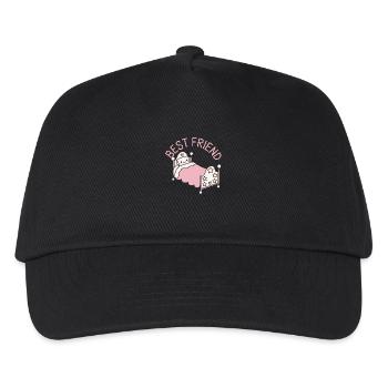 Bester Freund - Kinder Basecap - Schwarz - Vorne