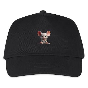 Mouse grim 2 - Kids’ Baseball Cap - black - Front