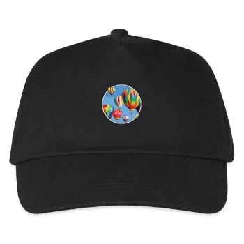 Balloon - Kids’ Baseball Cap - black - Front