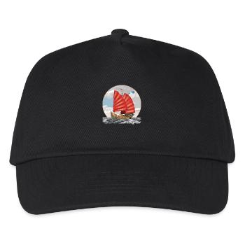 Ship - Kids’ Baseball Cap - black - Front