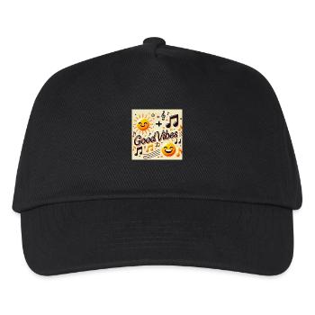 Sunshine + Music = - Kids’ Baseball Cap - black - Front