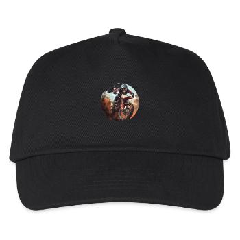 Experience unlimited freedom on motocross - Kids’ Baseball Cap - black - Front