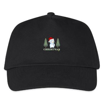 Snowman - Kinder Basecap - Schwarz - Vorne