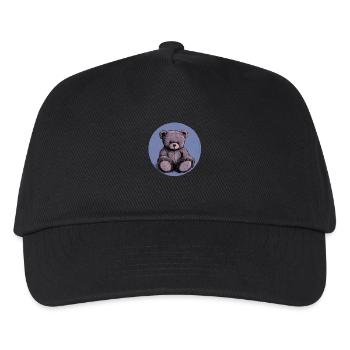 Vintage Teddy: Cuddly nostalgia! - Kids’ Baseball Cap - black - Front