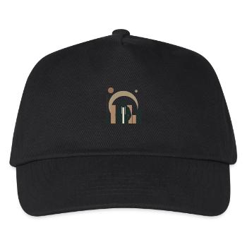 Design "Soul of the Pavement" - Kinder Basecap - Schwarz - Vorne