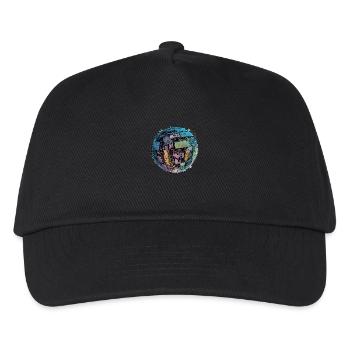 Cyber World : l’avenir dans une seule sphère ! - Casquette de baseball Enfant - noir - Devant